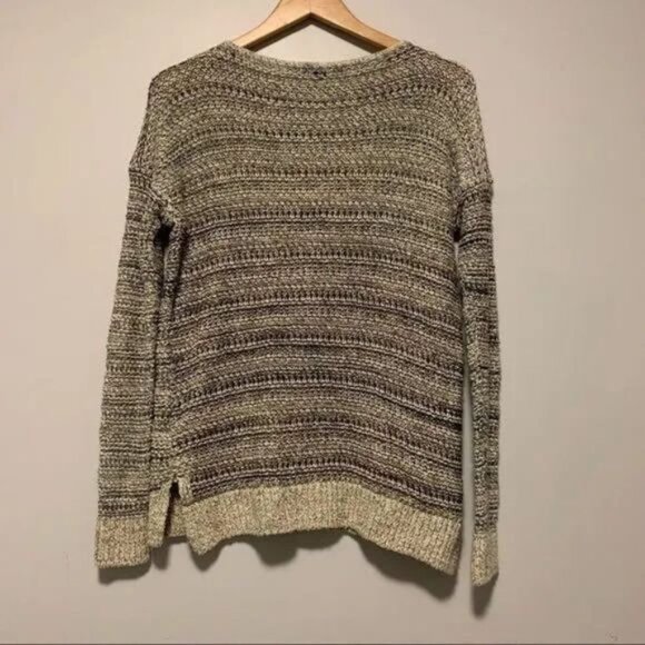Vince grey drop shoulder lose knit sweater Size XS - Picture 3 of 13